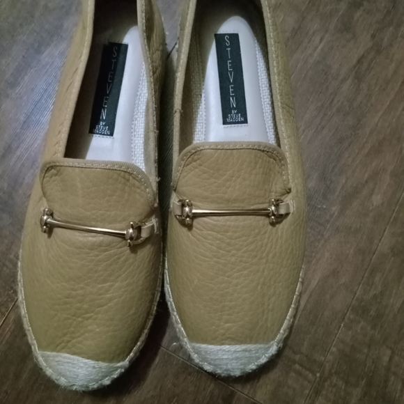 Steve Madden Ellaine leather platform Espadrilles - Picture 2 of 3